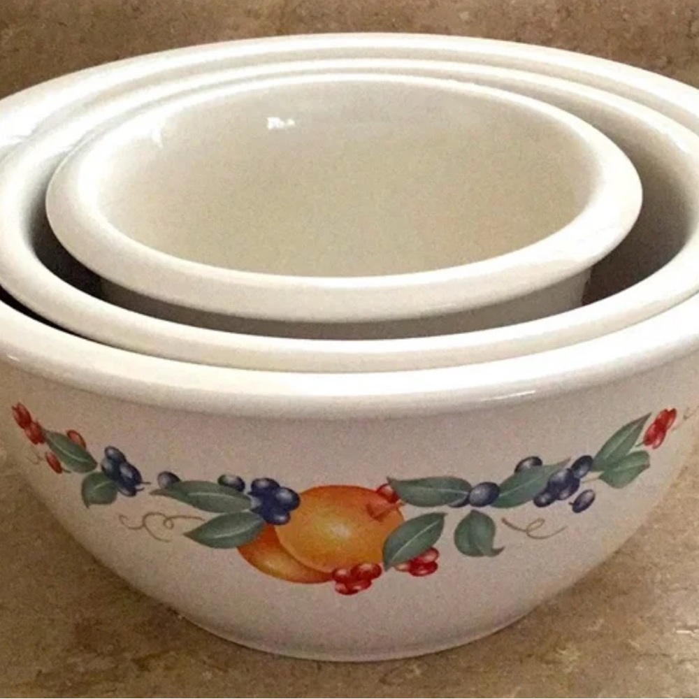 3 piece matching Corelle stoneware